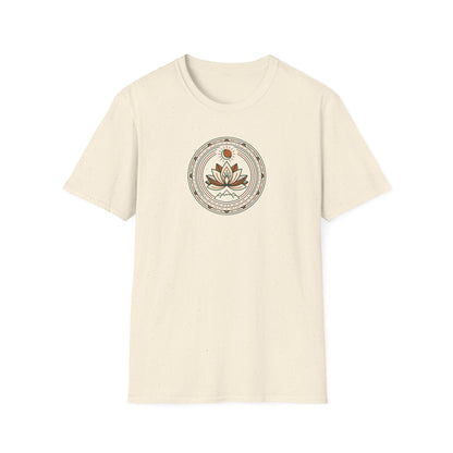 Sun & Moon Lotus Flower T-Shirt