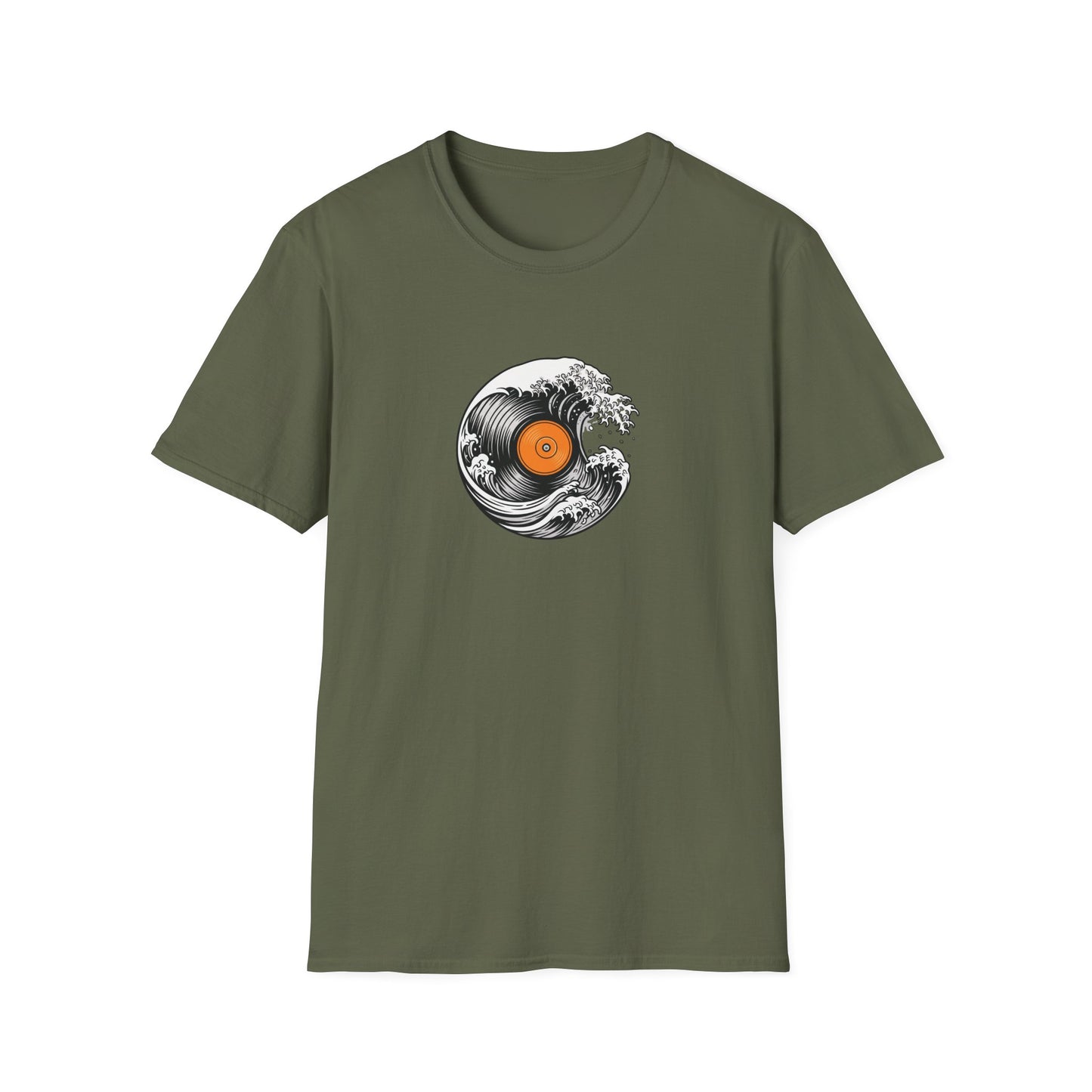 Ocean Wave Vinyl T-Shirt