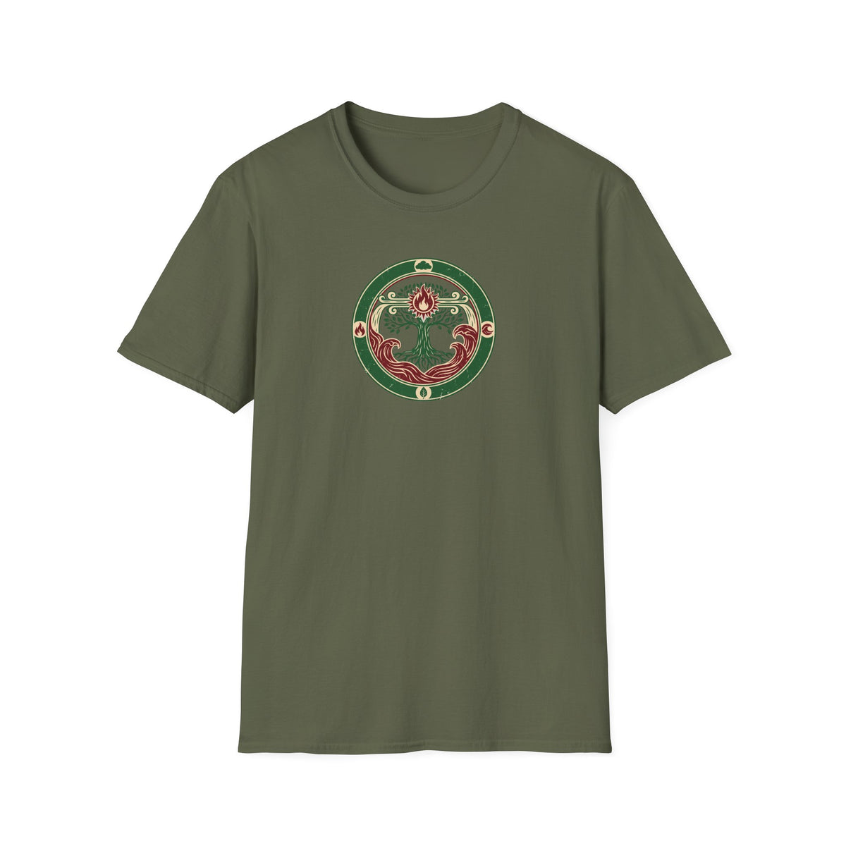 Four Elements Vintage Badge T-Shirt