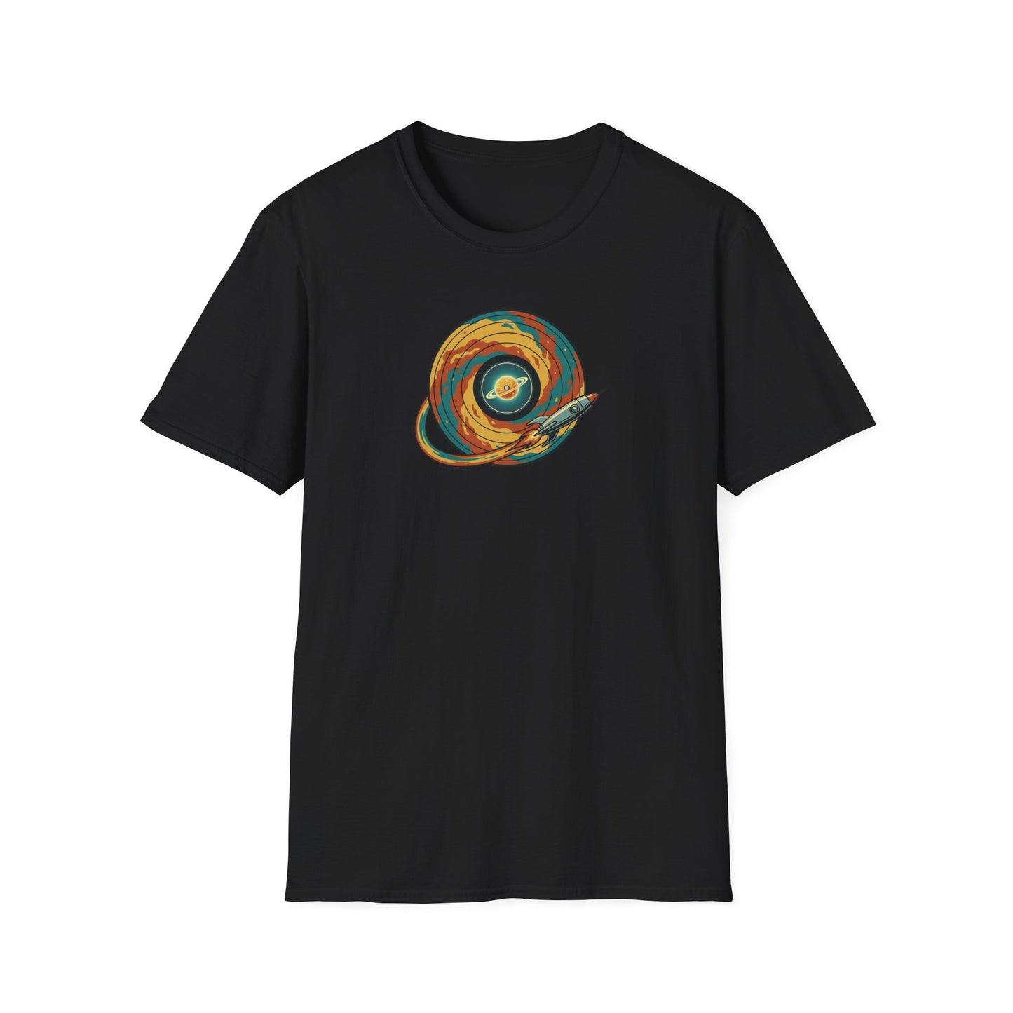 Rocket & Space Vinyl T-Shirt