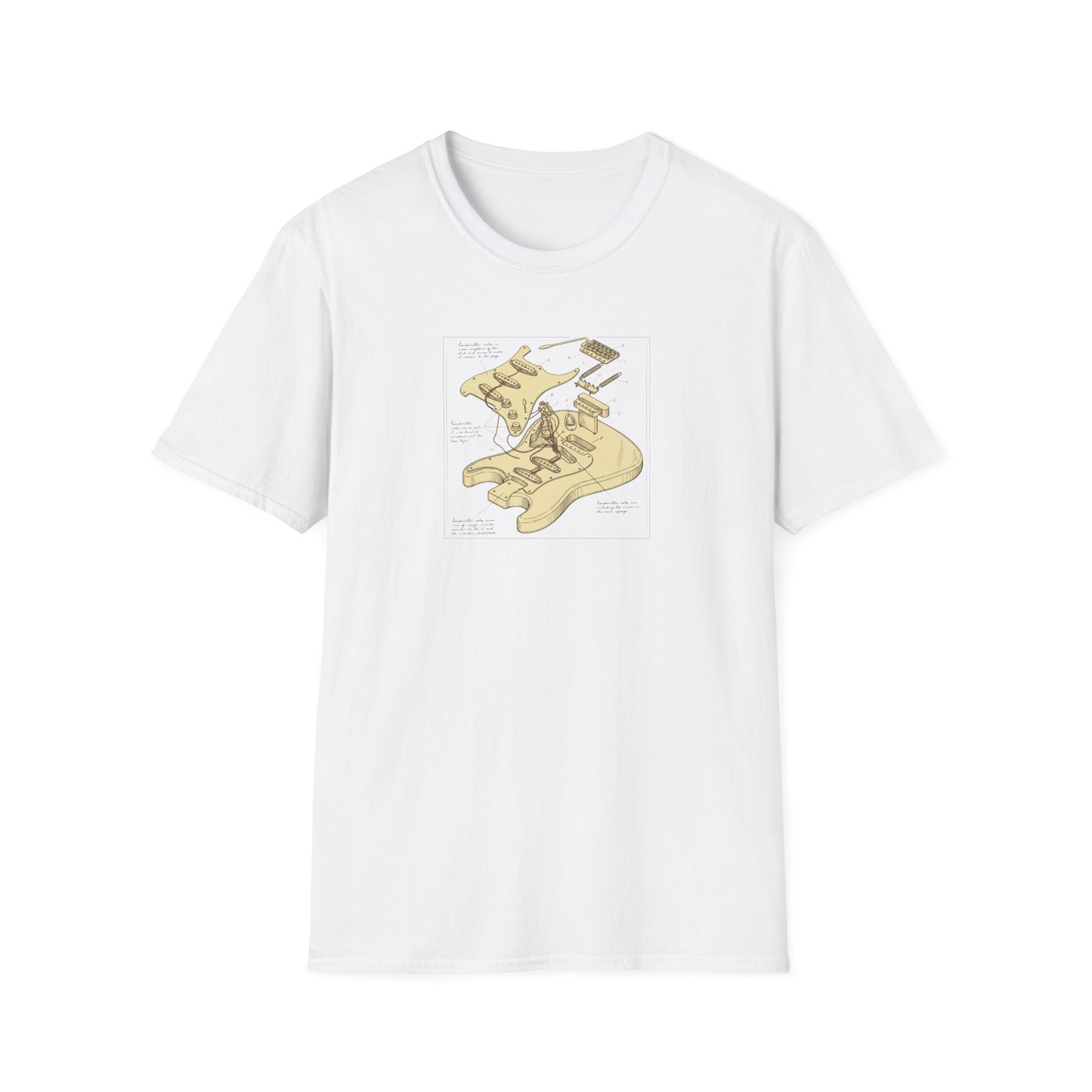 Electric Guitar Parts T-Shirt