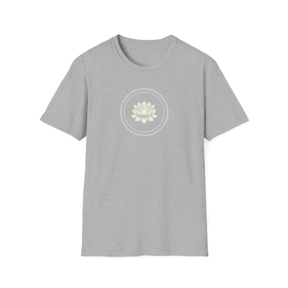 Black & White Lotus Flower T-Shirt
