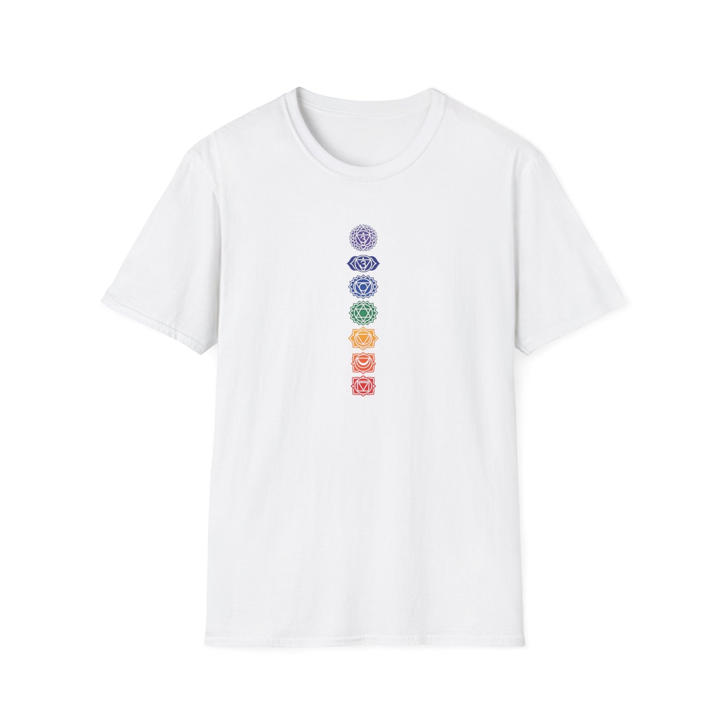 Vertical Color Chakras T-Shirt