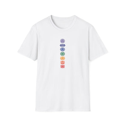Vertical Color Chakras T-Shirt