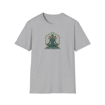 Earth Rooted Lotus Pose T-Shirt