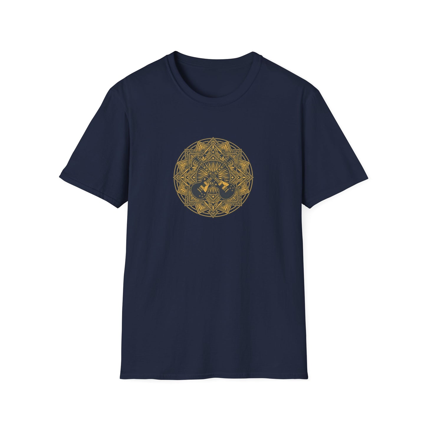 Electric Guitar Music Mandala T-Shirt