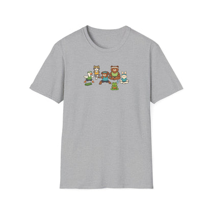 Yoga Animal Group T-Shirt