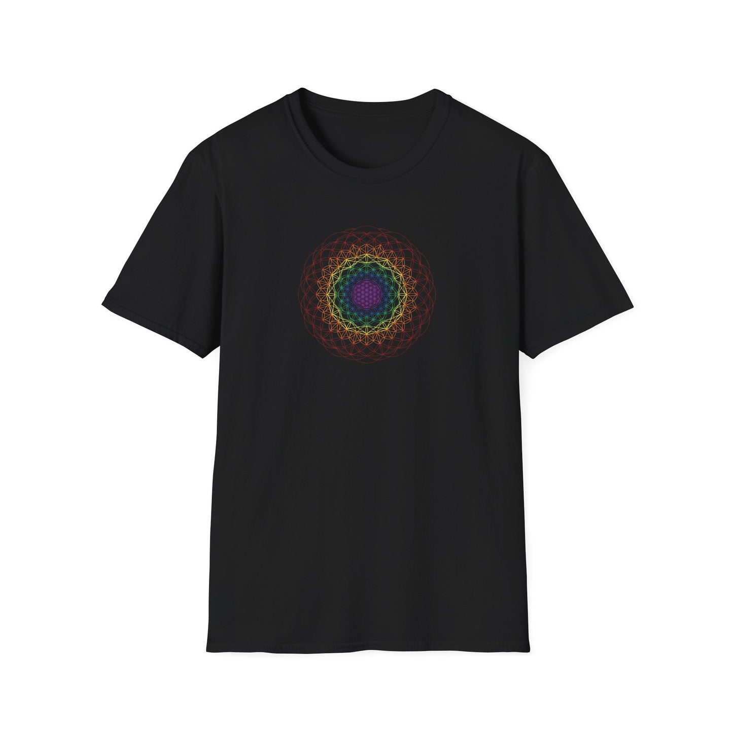 Chakra Spectrum Mandala T-Shirt