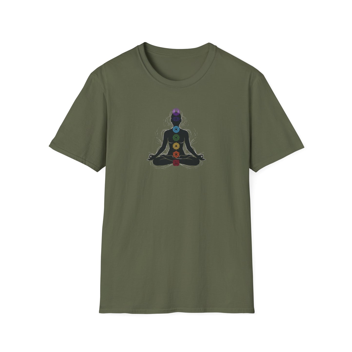Chakras Lotus Pose T-Shirt