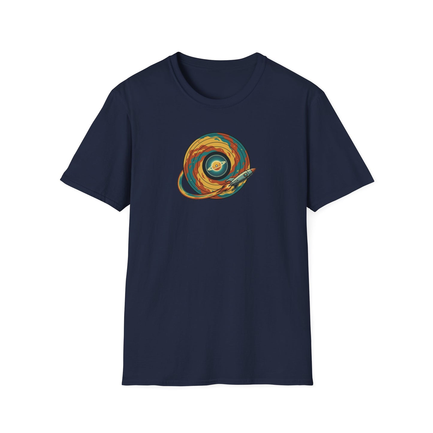 Rocket & Space Vinyl T-Shirt