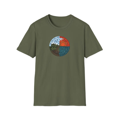 Four Elements Nature Quadrant T-Shirt