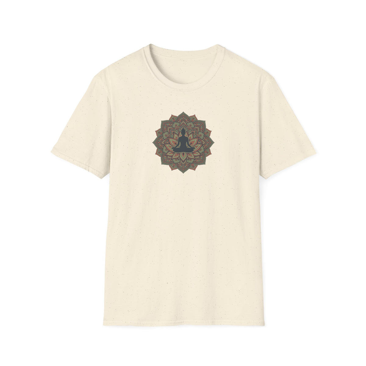 Lotus Silhouette Mandala T-Shirt