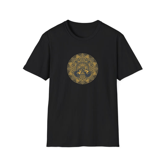 Electric Guitar Music Mandala T-Shirt