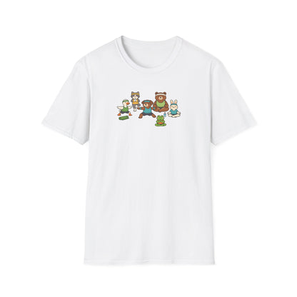 Yoga Animal Group T-Shirt