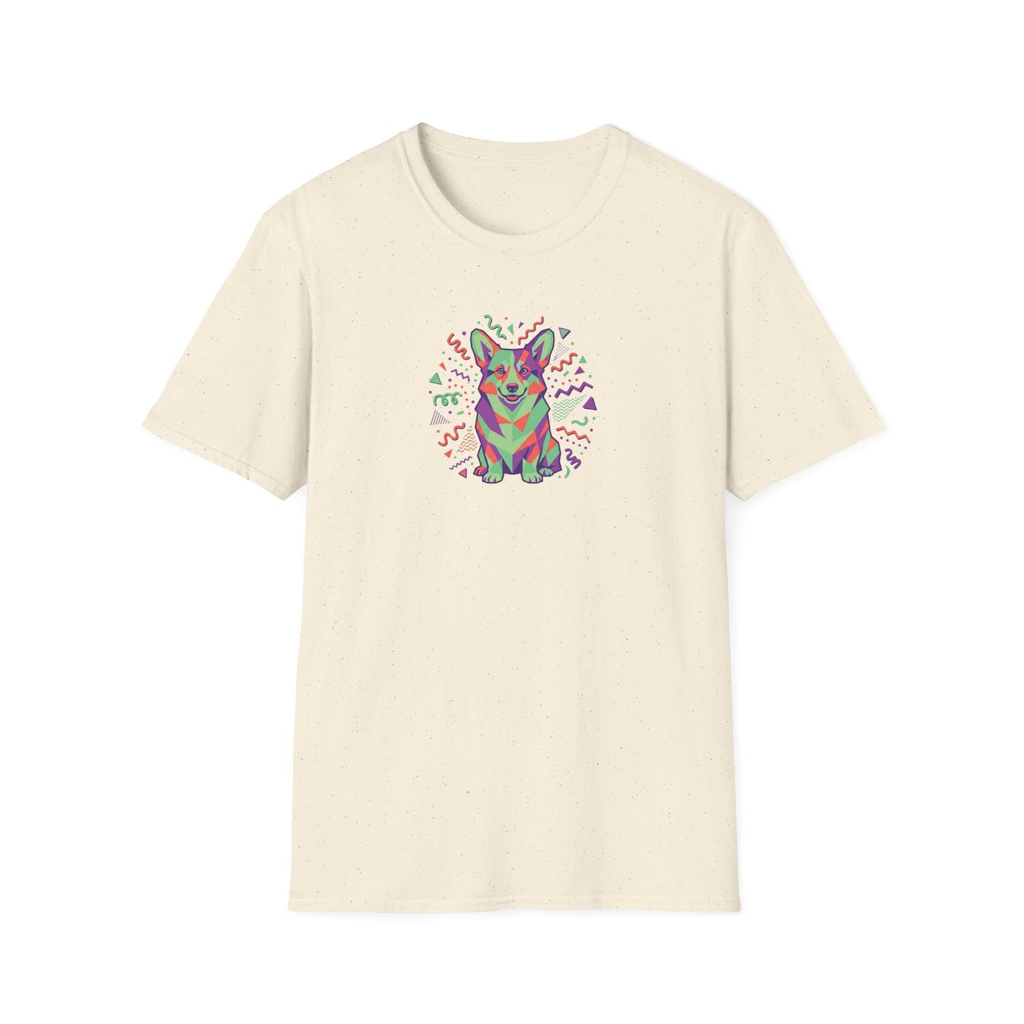 90s Polygon Corgi T-Shirt