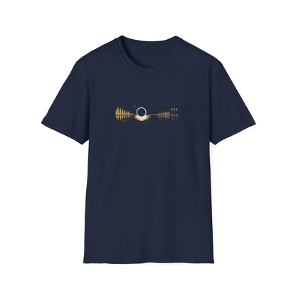 Trees & Moonlight Guitar T-Shirt