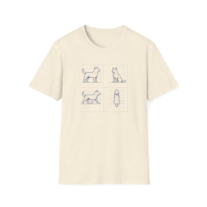 Dog Blueprint T-Shirt