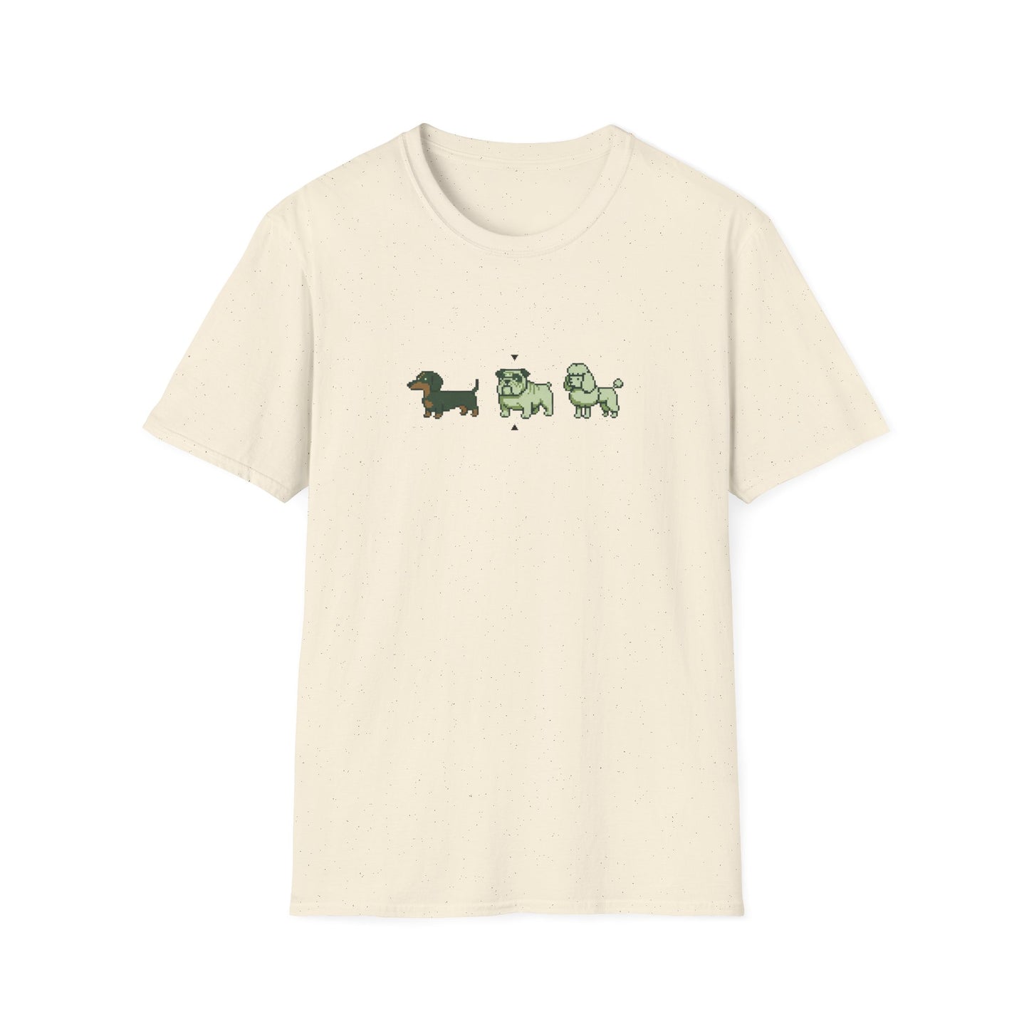 8-Bit Three Dogs T-Shirt