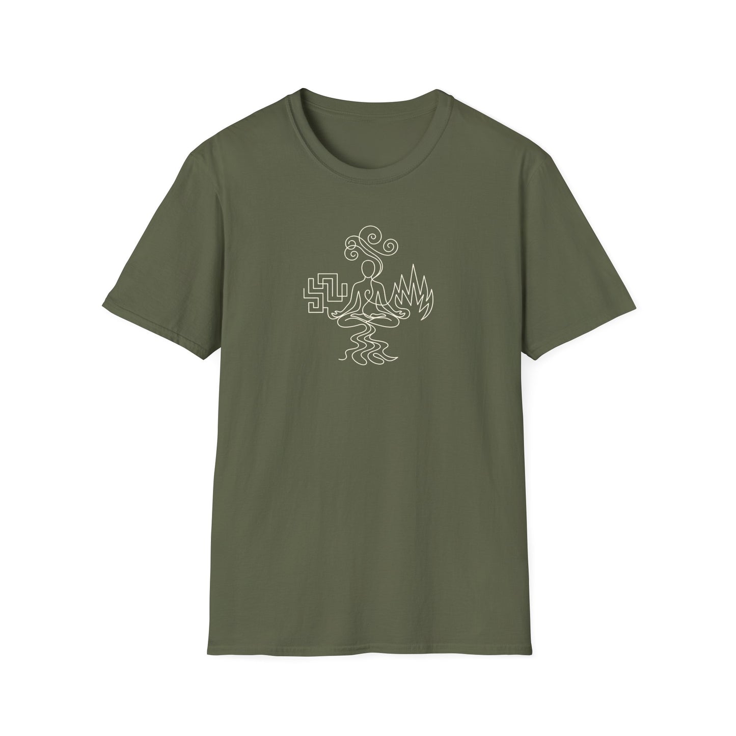 Line Art Four Elements T-Shirt