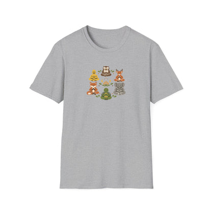 Lotus Pose Animal Group T-Shirt