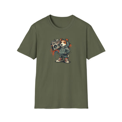Boombox Dog T-Shirt