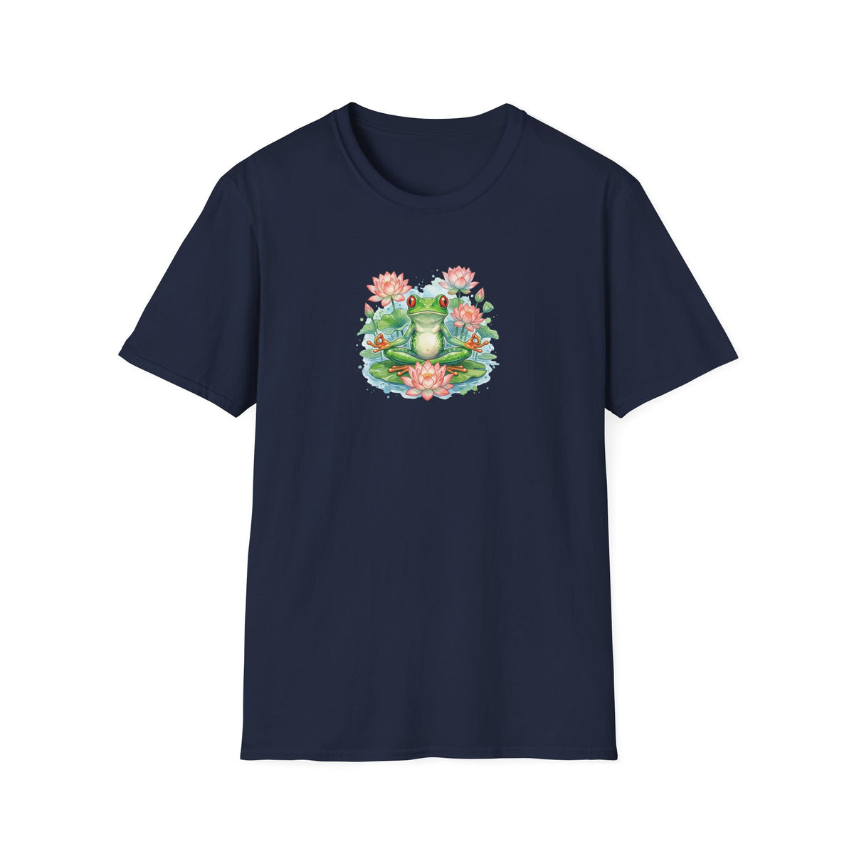 Watercolor Zen Tree Frog T-Shirt