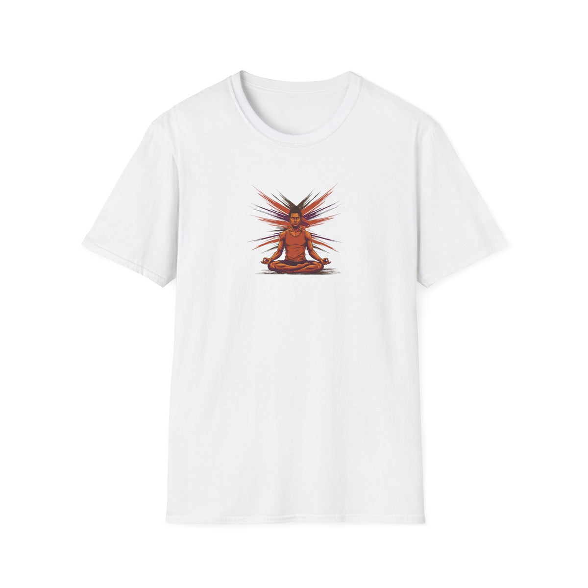 Brushstroke Zen Meditation T-Shirt