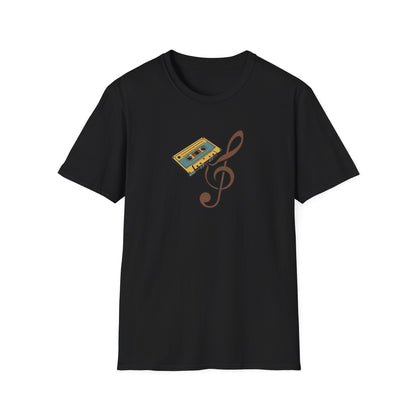 Music Note Cassette T-Shirt
