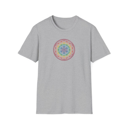 Chakra Gradient Mandala T-Shirt