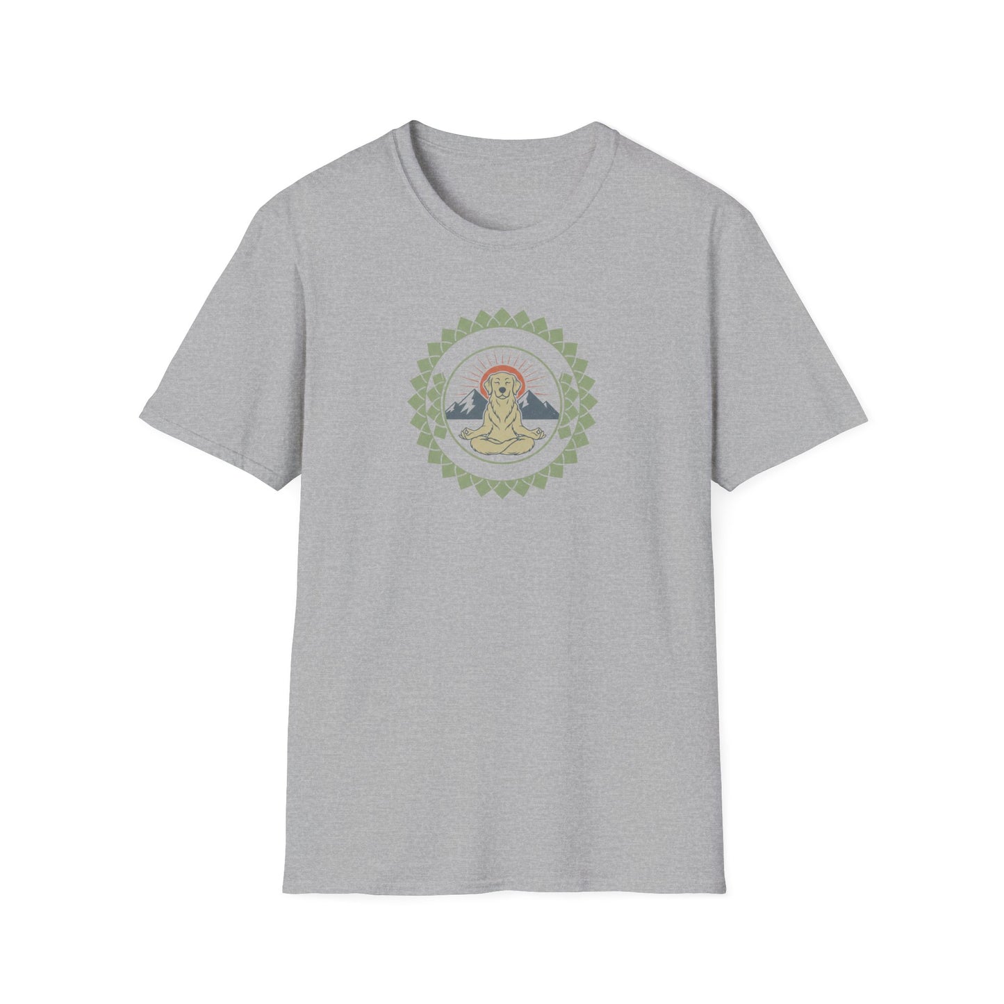 Lotus Pose Dog T-Shirt