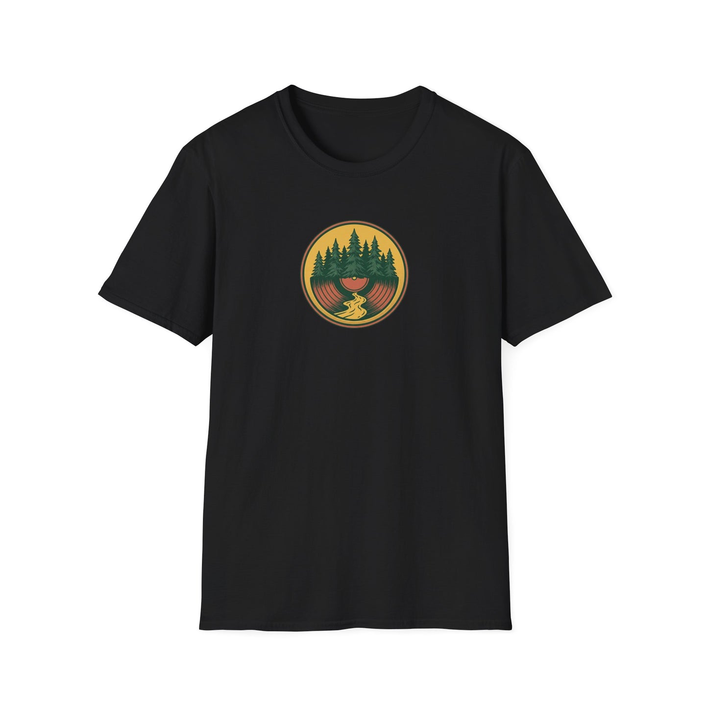 Retro Nature Vinyl T-Shirt