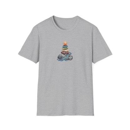 Sun & Moon Zen Stones T-Shirt