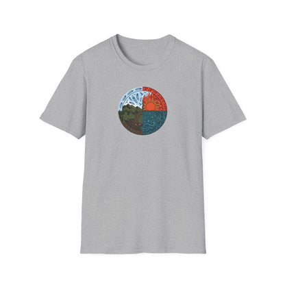Four Elements Nature Quadrant T-Shirt