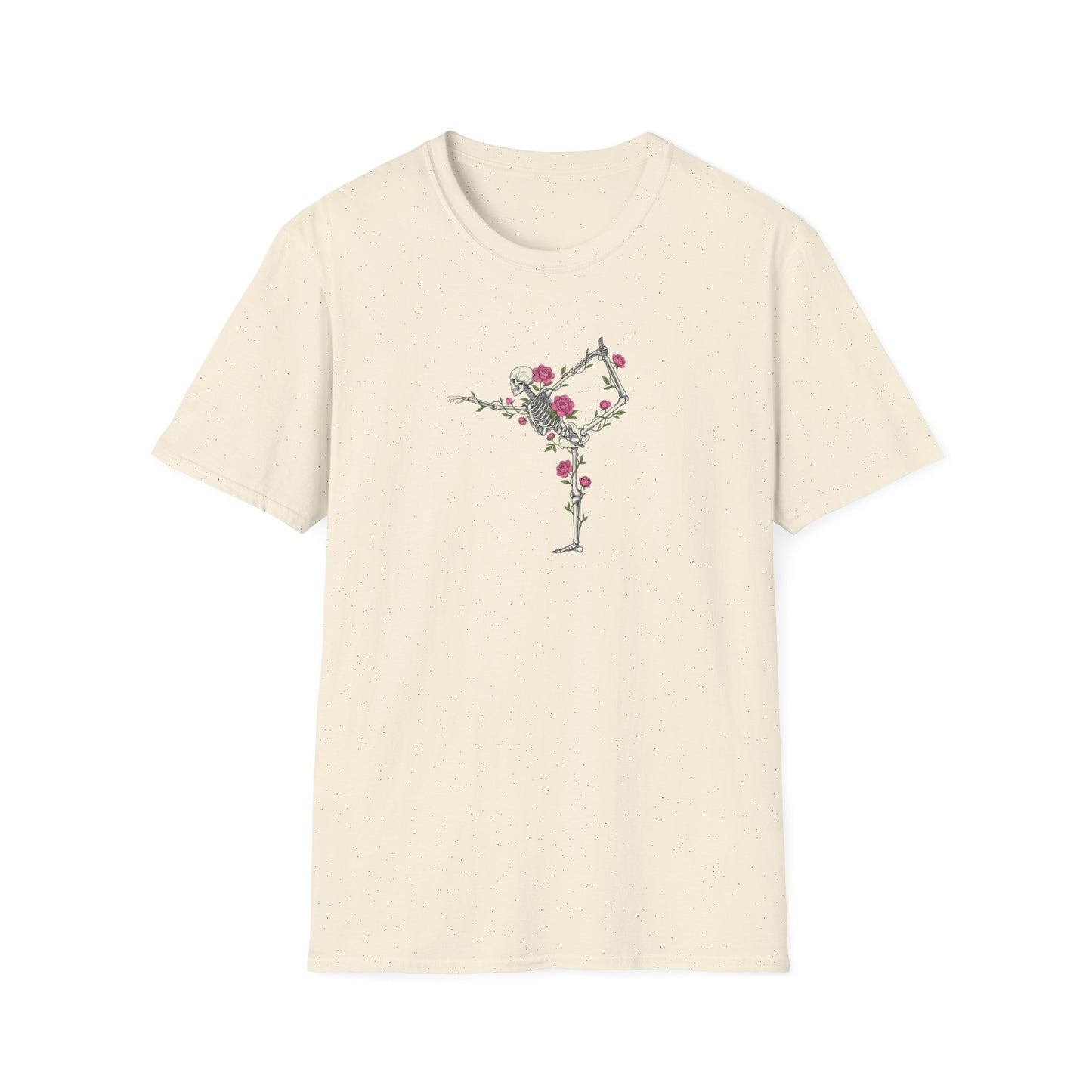 Floral Skeleton Asana T-Shirt