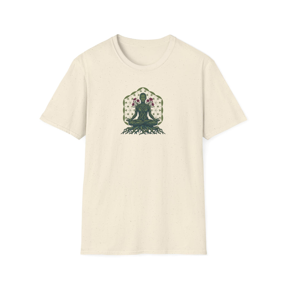 Earth Rooted Lotus Pose T-Shirt