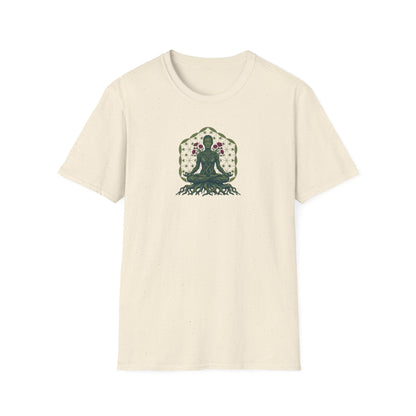 Earth Rooted Lotus Pose T-Shirt