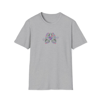 Breathing Floral Heart & Lungs T-Shirt