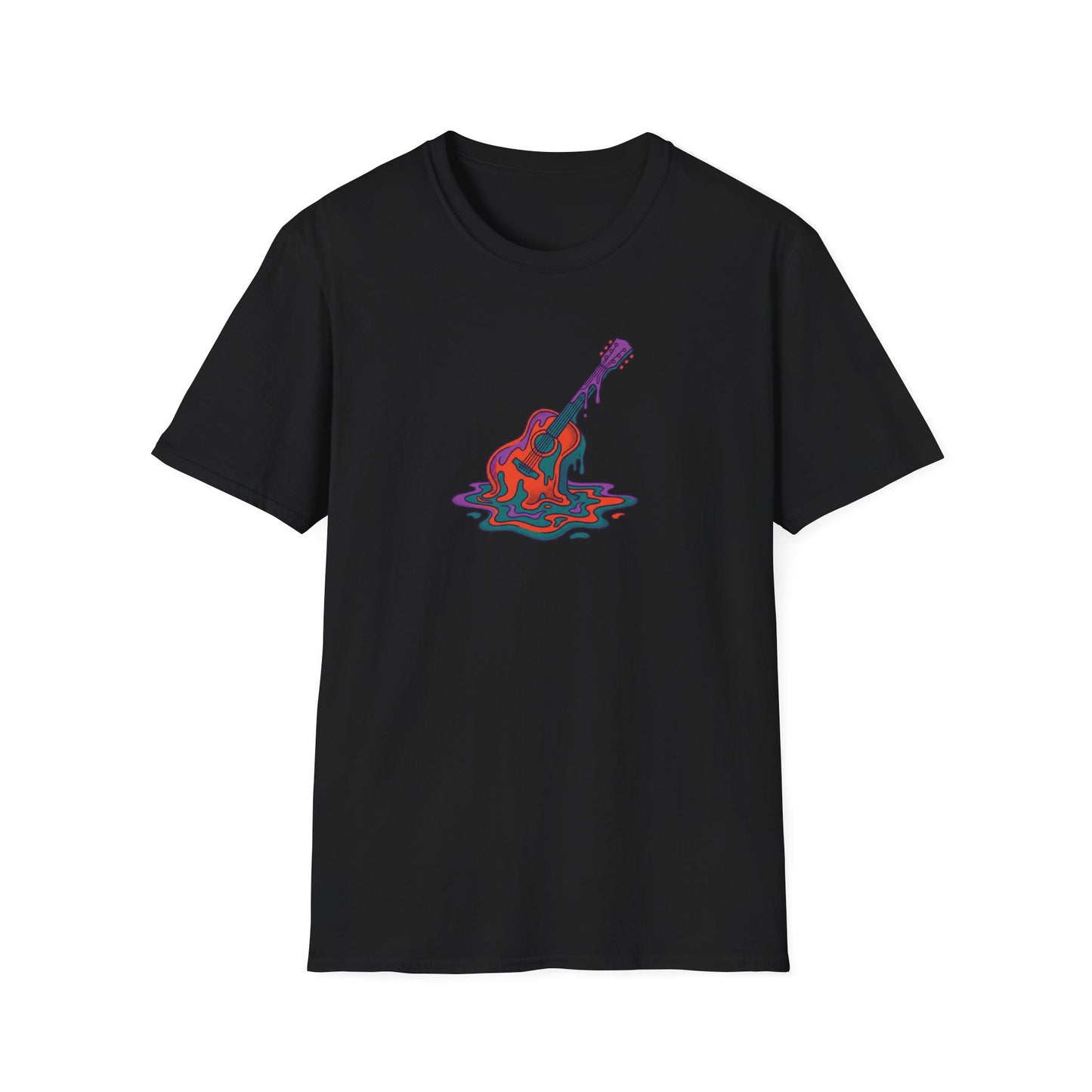Melting Acoustic Guitar T-Shirt