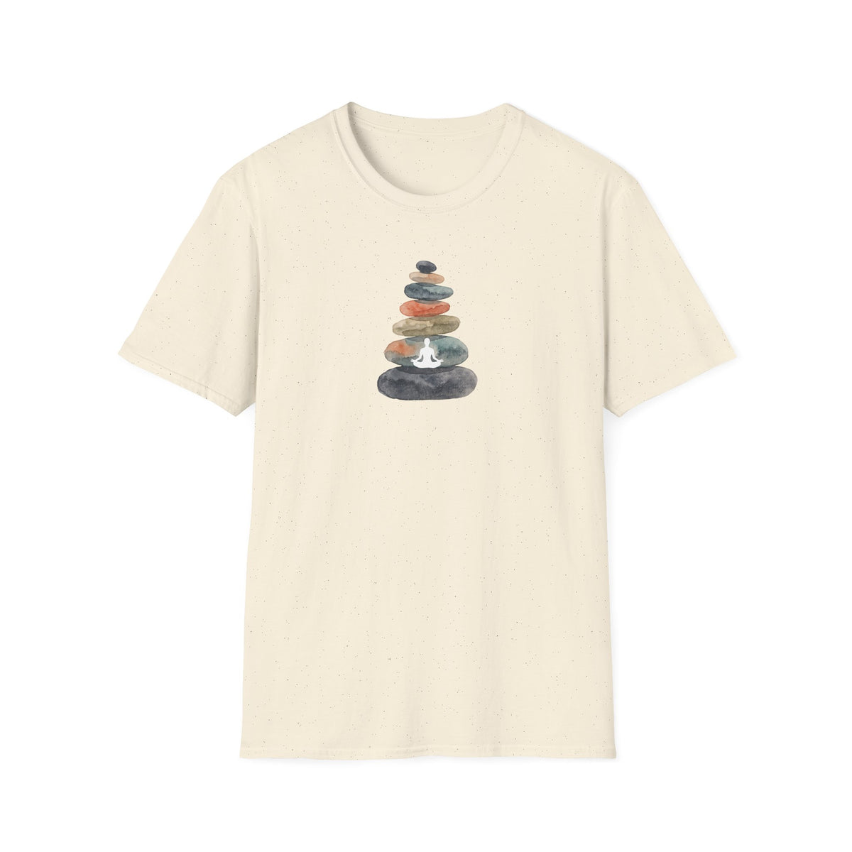 Watercolor Zen Stones T-Shirt