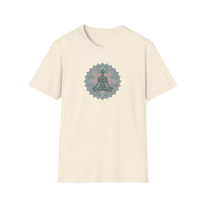 Lotus Pose Mandala T-Shirt