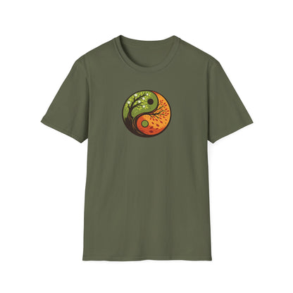 Season Trees Yin Yang T-Shirt