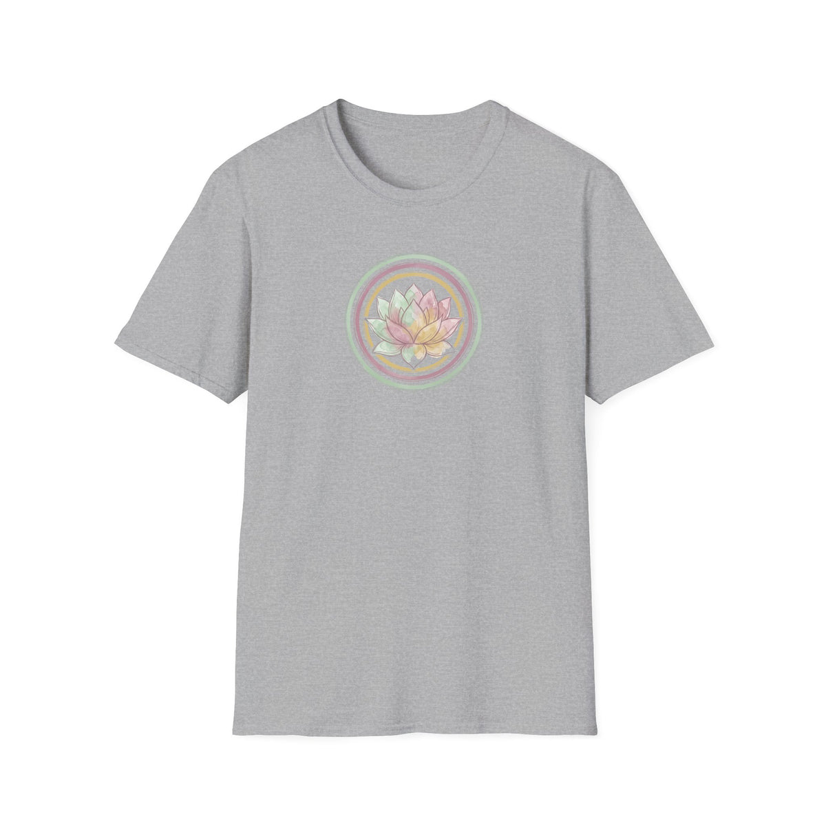 Watercolor Pastel Lotus Flower T-Shirt