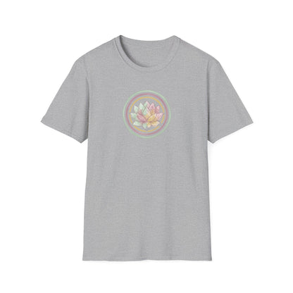 Watercolor Pastel Lotus Flower T-Shirt