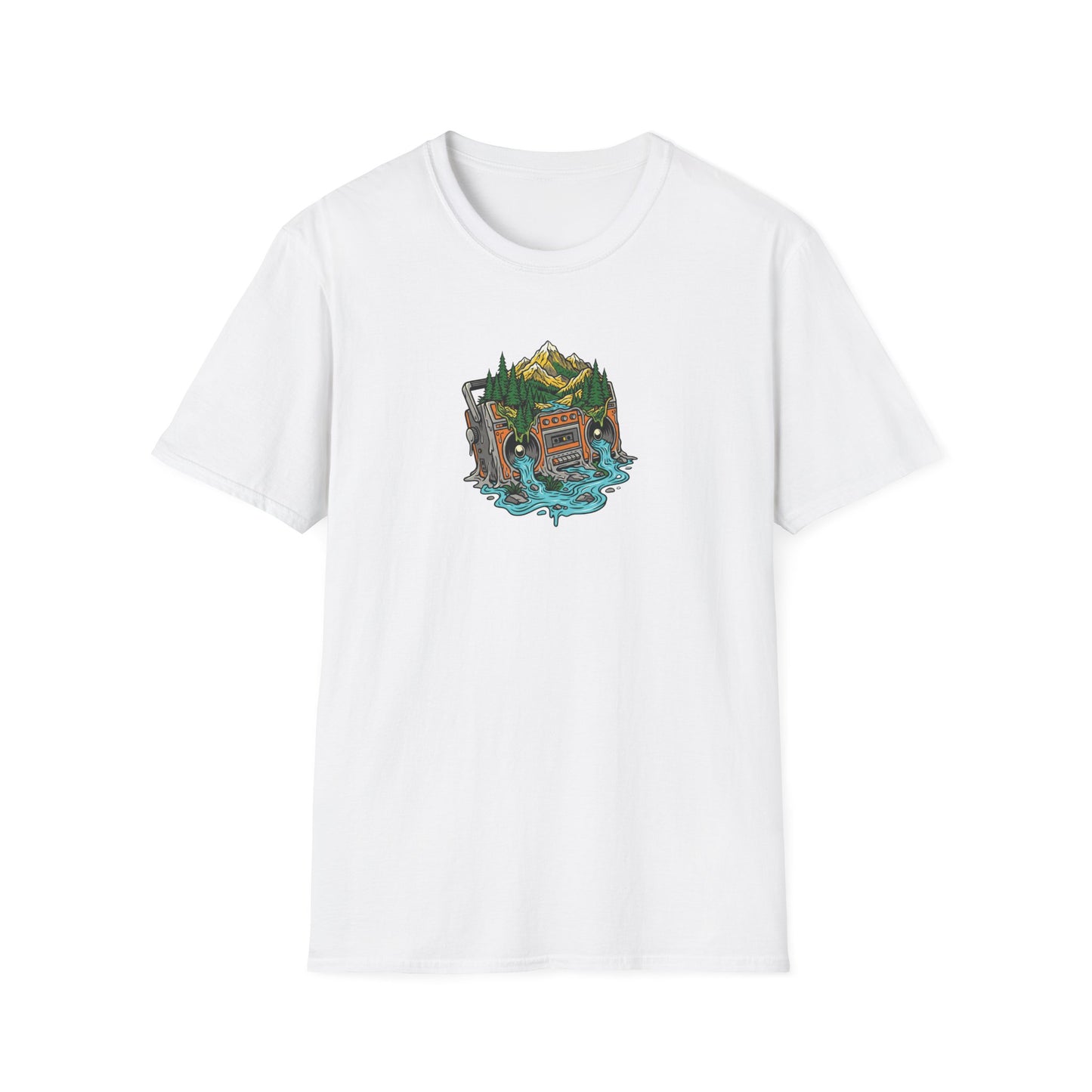 Melting Nature Boombox T-Shirt