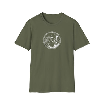 Sun & Sea Mountain Yin Yang T-Shirt