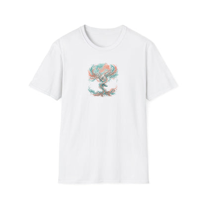 Watercolor Tree Pose Expression T-Shirt