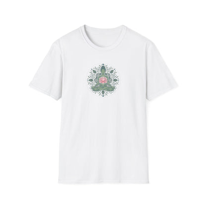 Flower Heart Lotus Pose T-Shirt