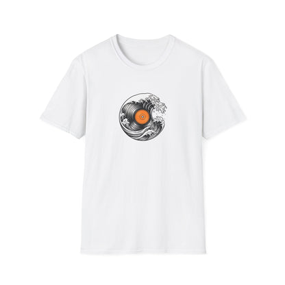 Ocean Wave Vinyl T-Shirt