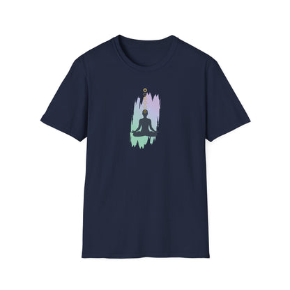 Paint Lotus Pose Chakras T-Shirt