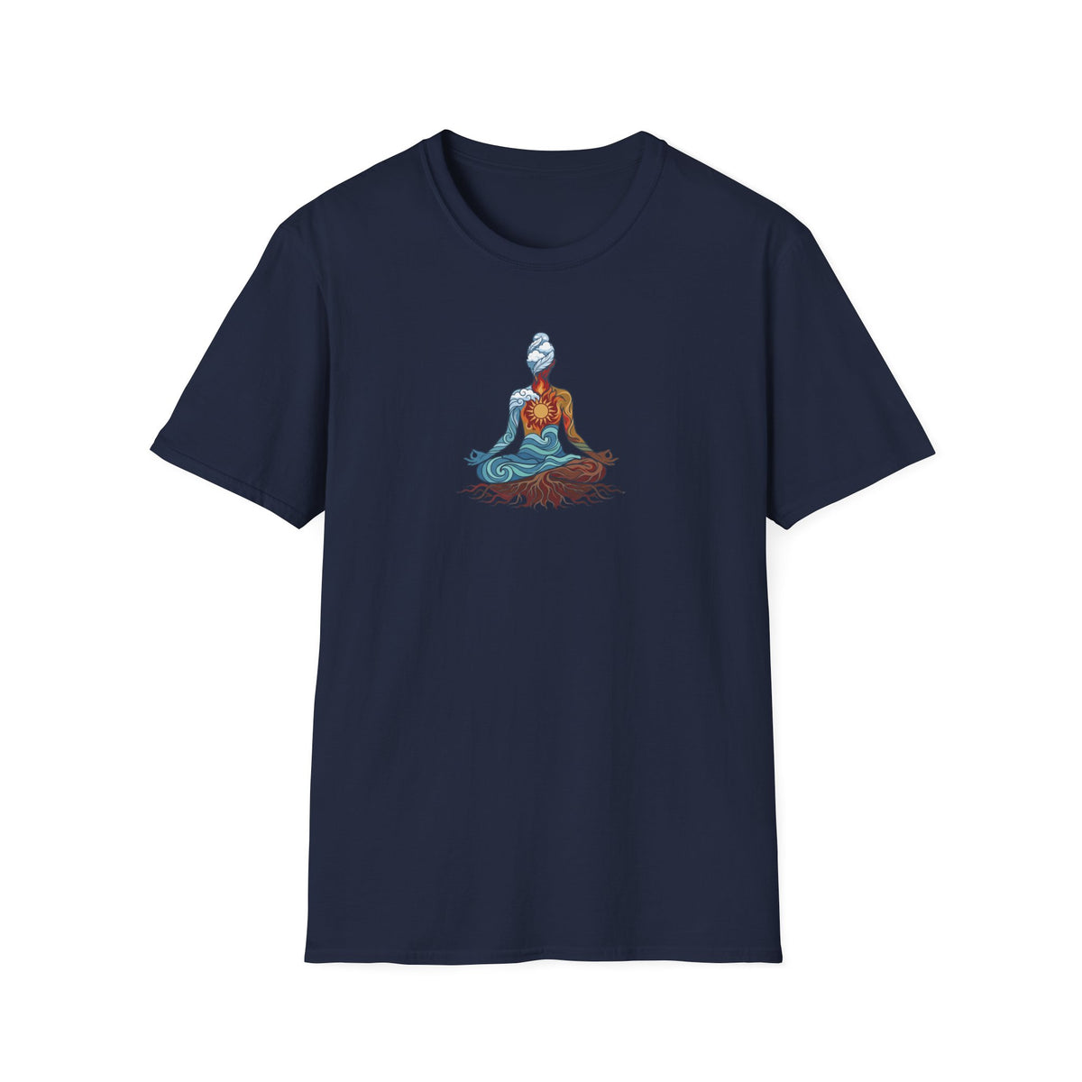 Inner Four Elements Lotus Pose T-Shirt